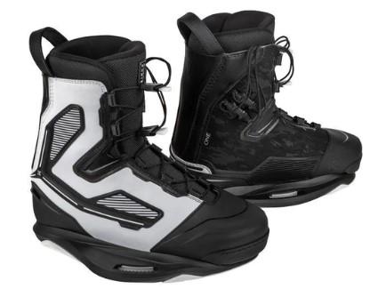 2023 RONIX ONE BLACKOUT WAKEBOARD WITH ONE BOOTS