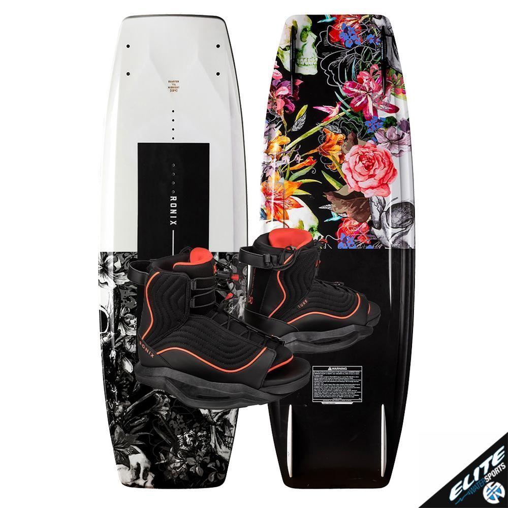 2024 RONIX QUARTER 'TIL MIDNIGHT WAKEBOARD W/ LUXE BOOTS