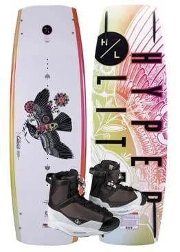 2024 HYPERLITE CADENCE WAKEBOARD W/ DISTRICT BOOTS