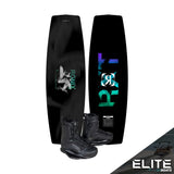 2027 RONIX RXT BLACKOUT WAKEBOARD W/ RXT BOOTS