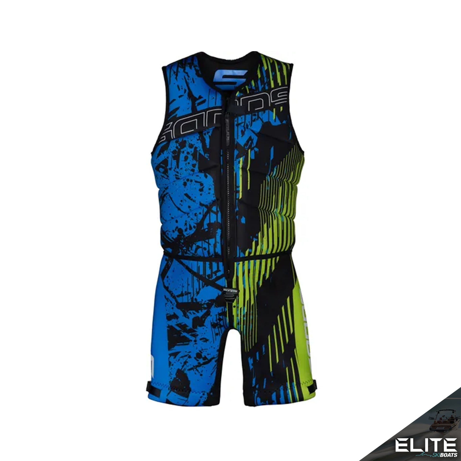 2026 SANDS PRO BAREFOOT SUIT - BLUE / GREEN MOTO