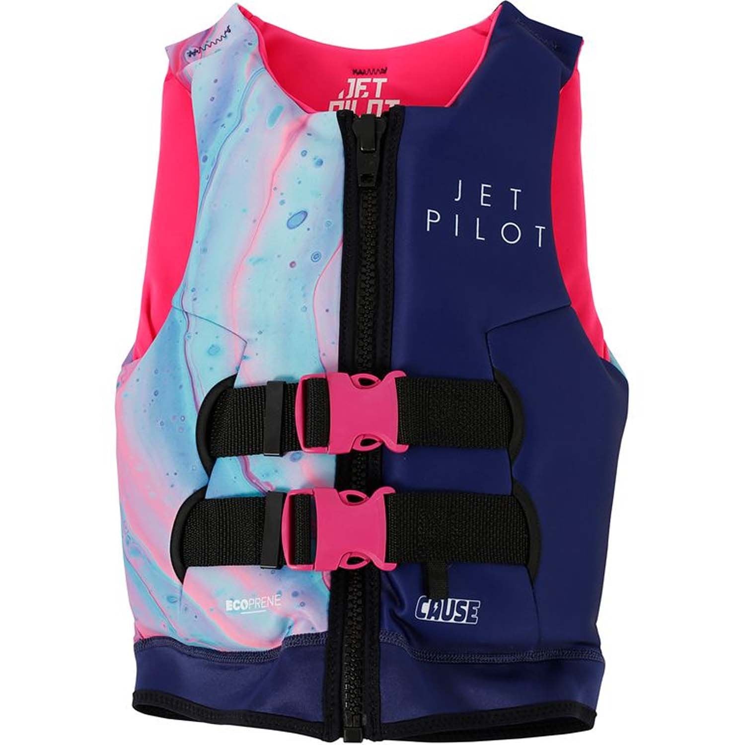 2026 JETPILOT CAUSE GIRLS YOUTH ECO VEST - FAIRY FLOSS