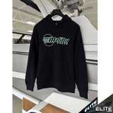 MALIBU/ELITE STENCIL WOMENS HOODIE - AQUA
