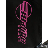 MALIBU/ELITE STENCIL WOMENS HOODIE - PINK