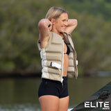 2027 FOLLOW CORP WOMENS VEST - SAND