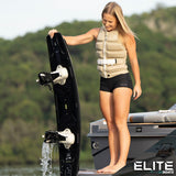 2027 FOLLOW CORP WOMENS VEST - SAND