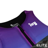 2026 IVY TEEN CAPRI VEST - PURPLE BLUE FADE