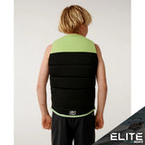 2027 RIPCURL DAWN PATROL KIDS VEST - GREEN