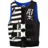 2026 JETPILOT CAUSE BOYS YOUTH ECO VEST - BLACK