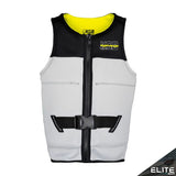 2026 KGB TEEN TEMPO VEST - BLACK / SILVER / NEON YELLOW