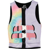 2027 JETPILOT CAUSE GIRLS VEST - TIE DYE