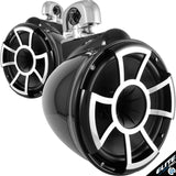 WETSOUNDS REV10 TOWER SPEAKER STAINLESS SWIVEL CLAMP MOUNT- BLACK