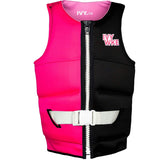 2025 IVY TEEN CAPRI VEST - HOT PINK